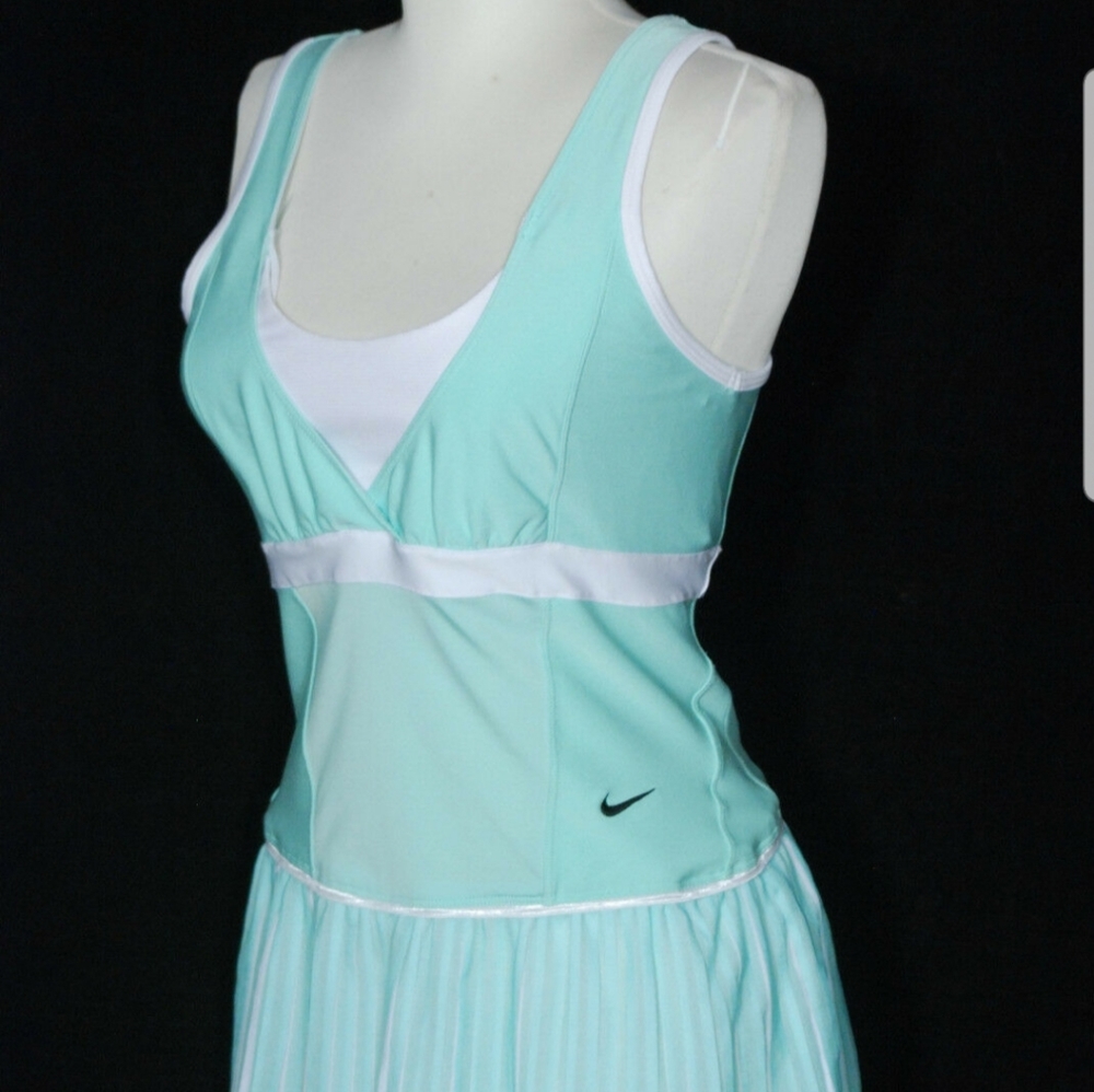 Mint green nike tennis dress
